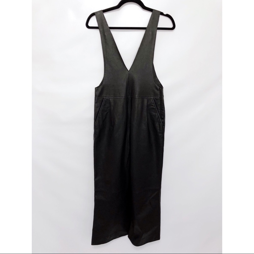 💥LASTCHANCE💥 Free People Vegan Leather Jumpsuit - Picture 4 of 7